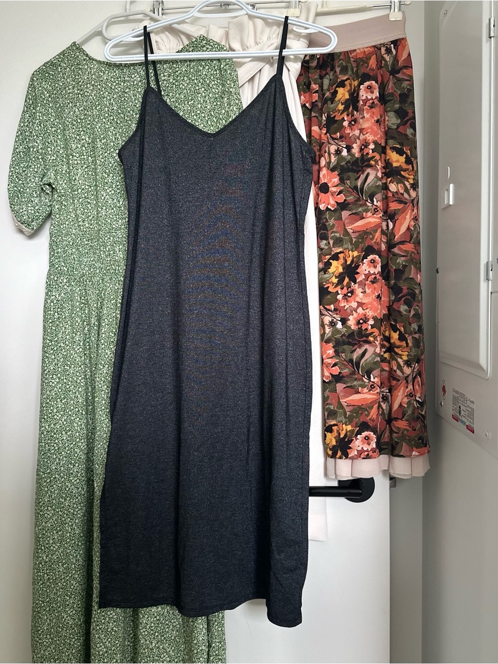 Aritzia Tna Black Slip Dress